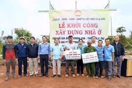 Gia Lai: Khởi công xây nhà cho hộ nghèo, lan tỏa nghĩa tình hướng về Ngày hội non sông