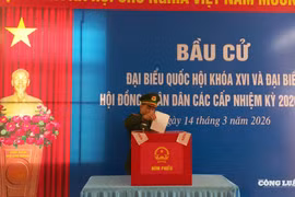 Bạch Long Vĩ: Những lá phiếu đầu tiên thực hiện quyền công dân nơi đầu sóng