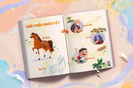 Sách ‘Tết Ngựa yêu thương’ tái hiện không gian Tết Nam Bộ ấm áp, gần gũi