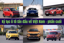 Kỷ lục 30 mẫu ô tô mới lần đầu về Việt Nam năm 2025 - Phần cuối