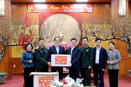 Đoàn công tác Sư đoàn 3 (Quân khu 1) thăm và chúc Tết tại Lạng Sơn
