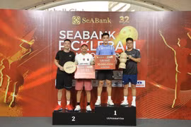 SeABank Pickleball Championship 2026: 416 VĐV tranh tài, gây quỹ từ thiện gần 620 triệu đồng cho giáo dục và môi trường