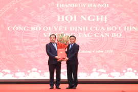 Ông Trần Đức Thắng làm Bí thư Thành ủy Hà Nội