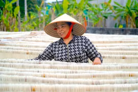 Khói bếp làng miến Thăng Long rộn ràng ngày giáp Tết