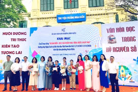 Phường Hoàn Kiếm khai mạc chuỗi hoạt động 'Đọc sách hôm nay, vững bước ngày mai'