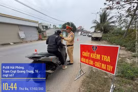 Hải Phòng xử lý nghiêm vi phạm nồng độ cồn ngay những ngày đầu năm mới