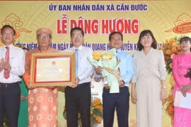 Lễ hội Kỳ yên đình Tân Chánh nhận bằng di sản quốc gia