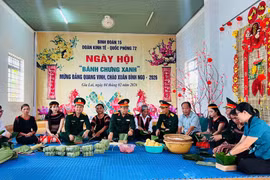 Ấm nồng tình quân dân tại xã biên giới Gia Lai