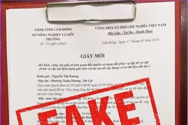 Giả mạo cơ quan nhà nước phát 'giấy mời' kê khai đất đai, người dân cần cảnh giác