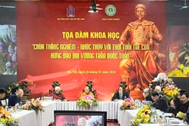 Tọa đàm 'Chùa Thắng Nghiêm - Khúc Thủy với thời tuổi trẻ của Hưng Đạo Đại Vương Trần Quốc Tuấn'