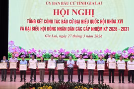 Gia Lai: Dấu ấn niềm tin qua kỳ bầu cử đạt gần 100% cử tri đi bỏ phiếu