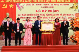 Ngọc Hồi kỷ niệm 237 năm Chiến thắng mùa Xuân Kỷ Dậu