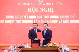 Ông Đặng Ngọc Điệp được bổ nhiệm làm Thứ trưởng Bộ Nông nghiệp và Môi trường