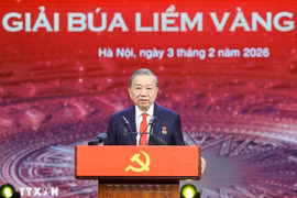 Phát biểu của Tổng Bí thư Tô Lâm tại Lễ tuyên dương Bí thư chi bộ xuất sắc năm 2026 và trao Giải báo chí toàn quốc về xây dựng Đảng lần thứ X