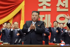 Ông Kim Jong Un tái đắc cử chức Tổng Bí thư Đảng Lao động Triều Tiên