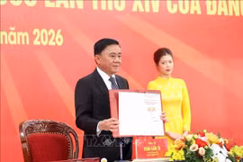 Lễ phát hành đặc biệt bộ tem bưu chính chào mừng Đại hội XIV của Đảng