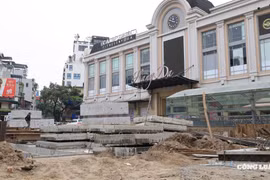 Các công trình chống ngập “chạy đua” trước mùa mưa