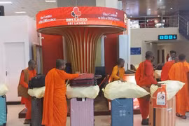 Sri Lanka bắt giữ 22 nhà sư vận chuyển 110 kg cần sa
