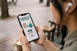 Người trẻ nghe tin qua tai nghe, báo chí chuyển sang podcast