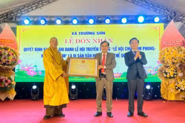Lễ hội chùa Kim Phong - núi Thần Đinh là Di sản quốc gia