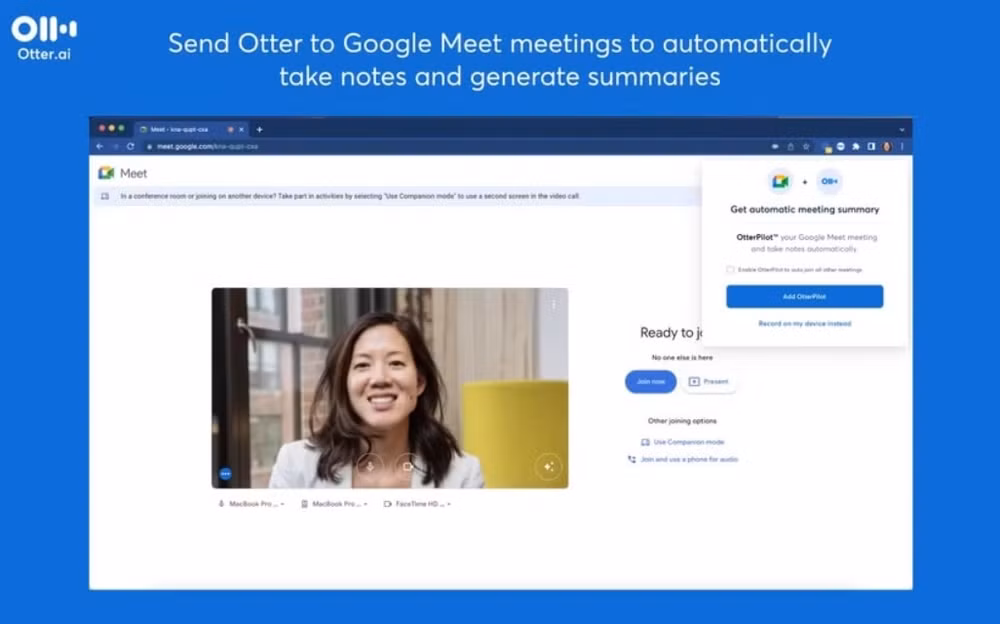 cac ung dung ghi chu ai tot nhat cho google meet hinh 2