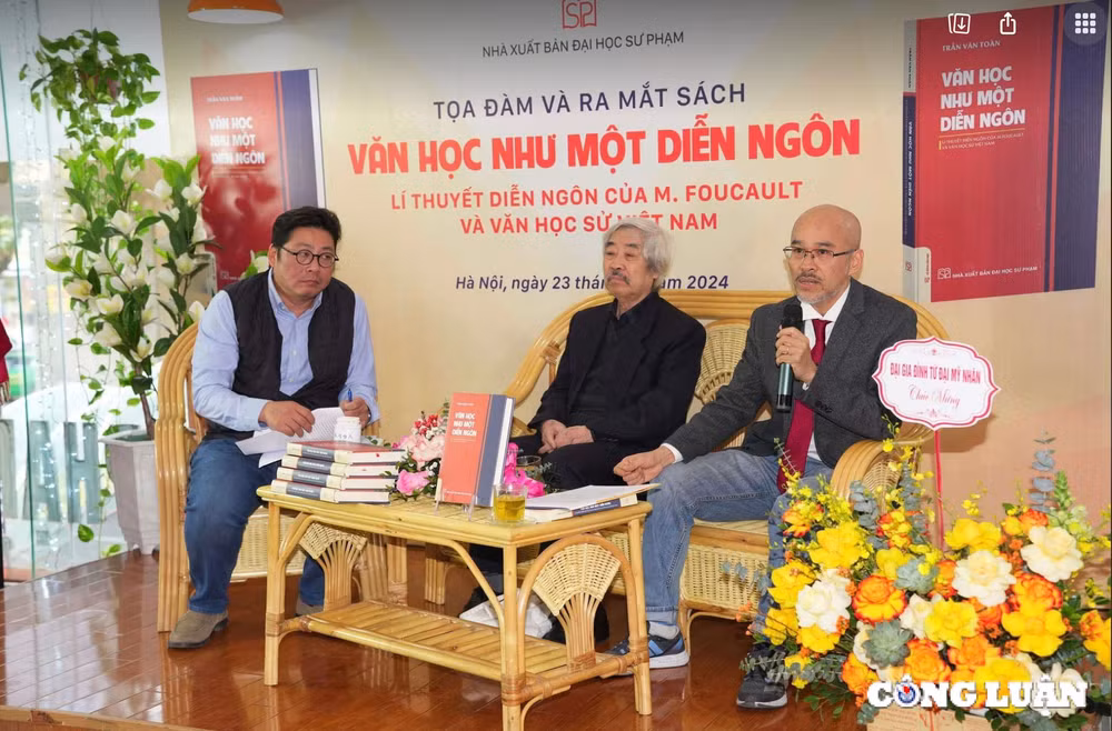 ra mat cuon sach van hoc nhu mot dien ngon cua pgsts tran van toan hinh 1