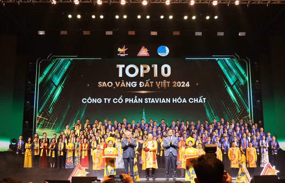 cong ty co phan stavian hoa chat vinh du nhan giai thuong sao vang dat viet nam 2024 hinh 3