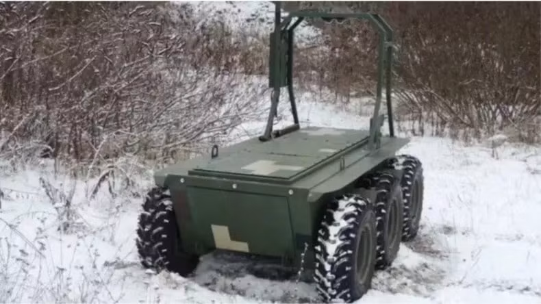 ukraine sap trien khai xe robot oc sen ra tien tuyen hinh 1