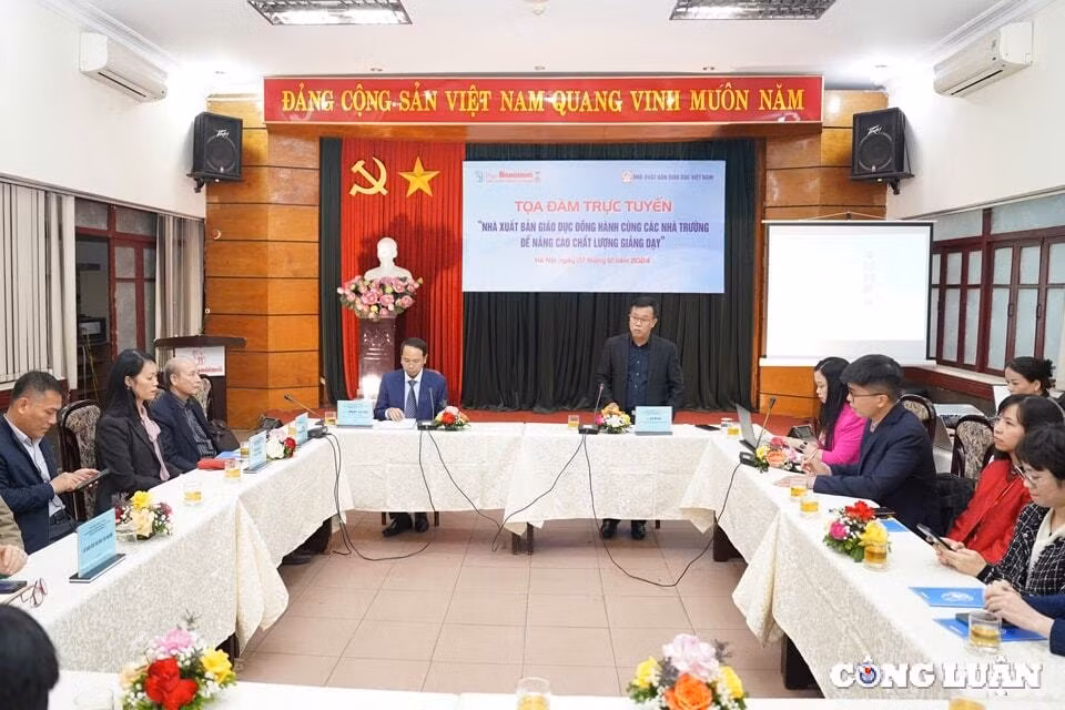 de nha xuat ban giao duc viet nam dong hanh cung cac truong trong nang cao chat luong giang day hinh 1