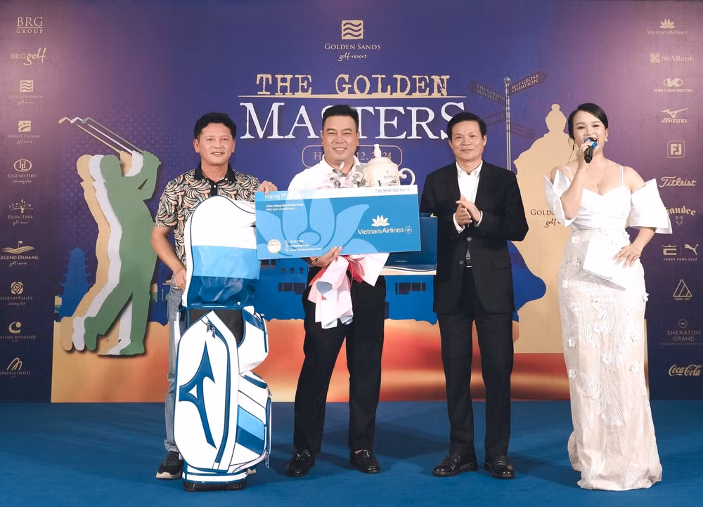 su kien gon dau tien tren san gon thu thach nhat viet nam golden sand golf resort hue mang ten the golden masters hinh 2