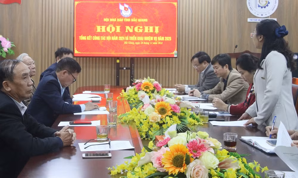 hoi nha bao tinh bac giang trien khai phong trao thi dua dip ky niem 100 nam ngay bao chi cach mang viet nam hinh 1