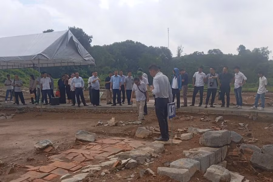 Lộ diện hạ tầng ngầm 600 năm trước tại Đàn tế Nam Giao - Thành nhà Hồ