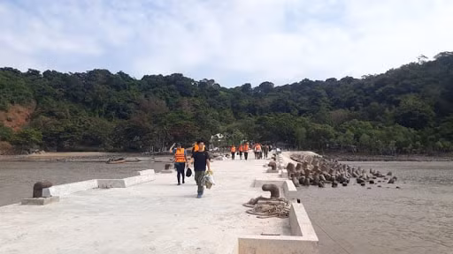 Đảo Hòn Khoai. Ảnh: TL