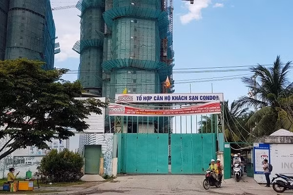 Dự án tổ hợp khách sạn Condo 2, nơi xảy ra vụ việc
