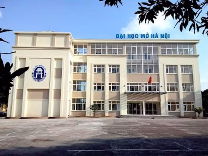 Trường Đại học Mở Hà Nội. Ảnh: TL