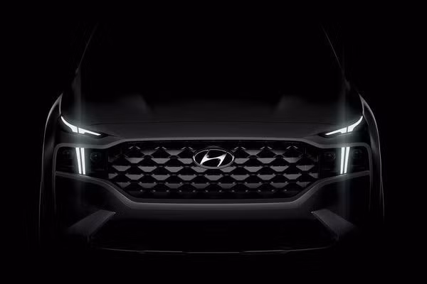 Thiết kế mới của Santa Fe 2021. Ảnh: Hyundai
