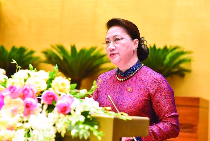 Chủ tịch Quốc hội Nguyễn Thị Kim Ngân.