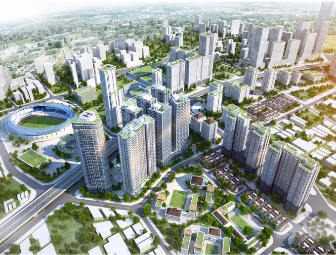 Thị trường BĐS còn rất nhiều dư địa tăng trưởng (ảnh TL)