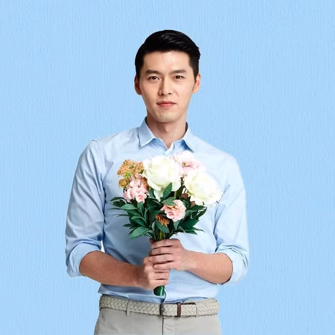 Hyun Bin đã chiến thắng áp đảo với 1457 phiếu bầu chiếm tỉ lệ lên đến 82.5%.