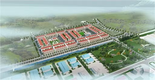 Phối cảnh tổng thể dự án Dũng Liệt Green City