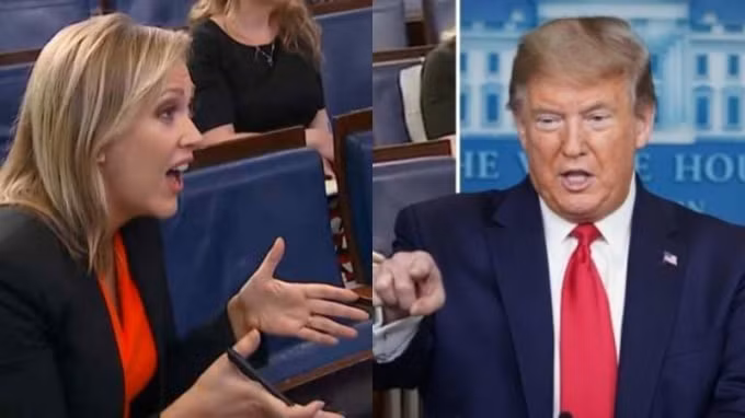 Nữ phóng viên Paula Reid của đài CBS bị Trump gọi là 