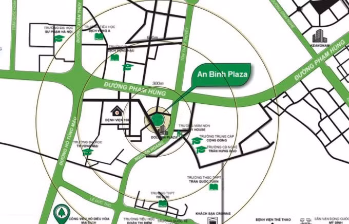 Liên kết vùng thuận lợi của dự án An Bình Plaza.