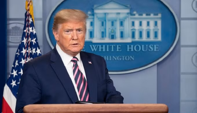 Tổng thống Donald Trump là người bị coi là 
