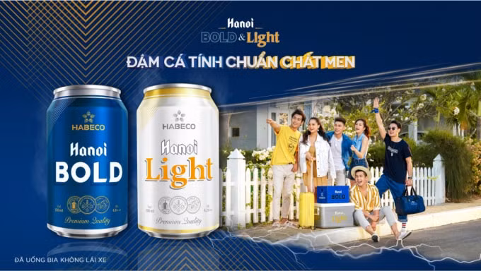 Sản phẩm mới được yêu thích của Bia Hà Nội
