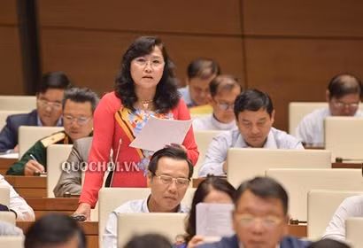 Đại biểu Nguyễn Thị Kim Bé - Đoàn ĐBQH tỉnh Kiên Giang.