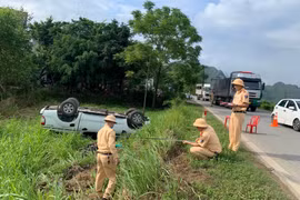 Hoà Bình: Va chạm trên đường Hồ Chí Minh, một người đàn ông tử vong