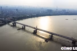 Hà Nội: Toàn cảnh cầu Vĩnh Tuy giai đoạn 2, sau gần 2 năm thi công