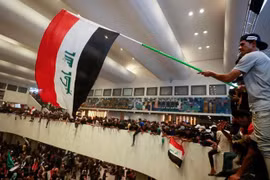 Liên Hợp Quốc quan ngại về vụ người biểu tình xông vào quốc hội Iraq