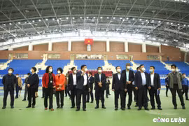 Bí thư Hà Nội trực tiếp đi kiểm tra công tác chuẩn bị SEA Games 31