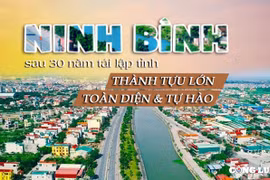 Ninh Bình sau 30 năm tái lập tỉnh: Thành tựu lớn, toàn diện và tự hào